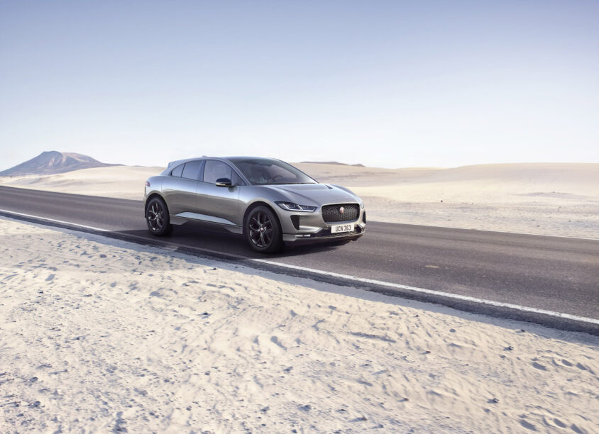 La Jaguar I-PACE Black enregistre à nouveau des options